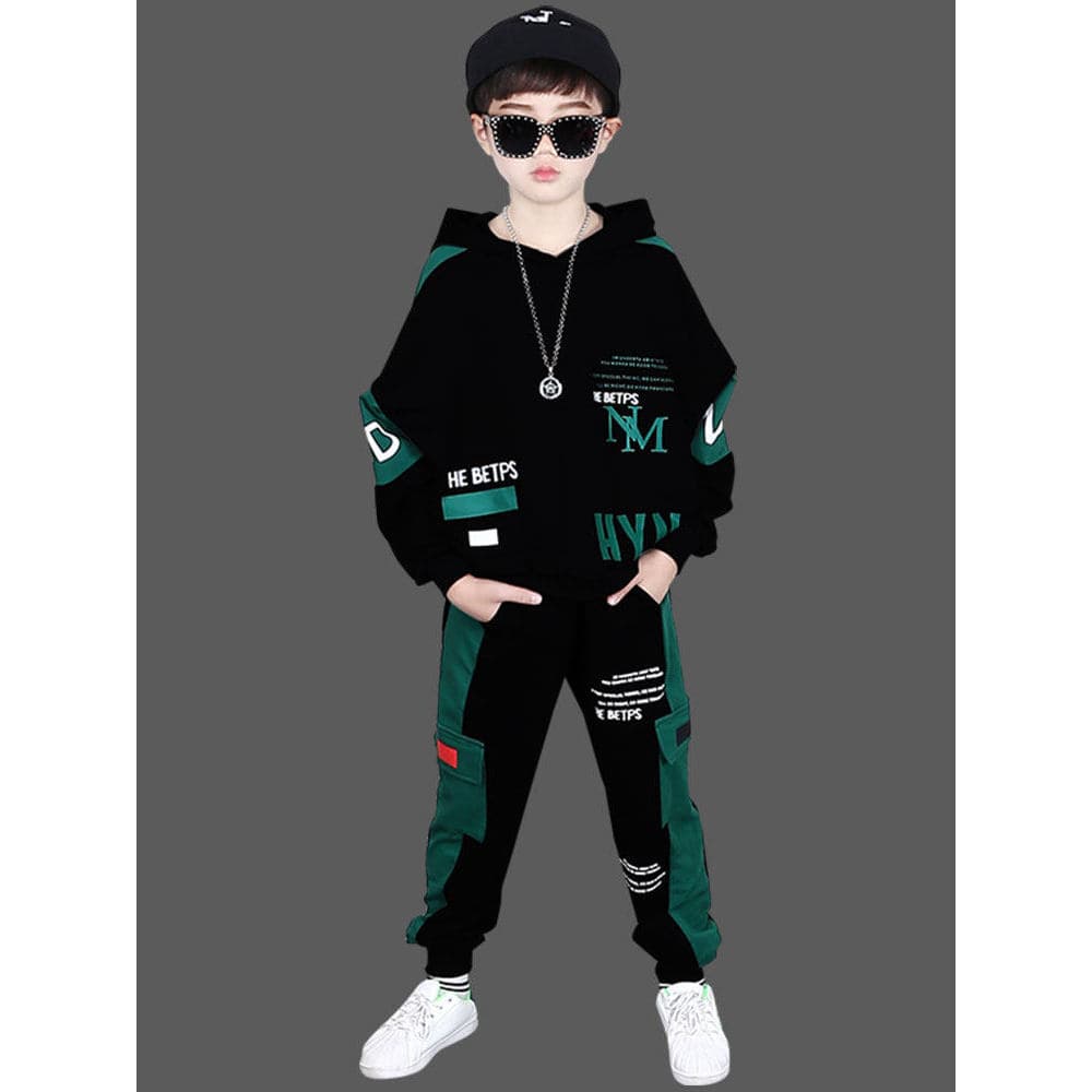 Grande criança roupas de primavera masculina 2025 novo estilo moletom infantil primavera outono estilo meninos frito rou