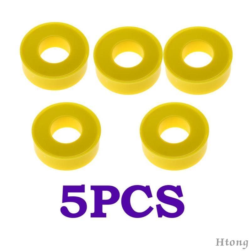 [Htong] 5 Unidades De Fita De Rosca De Tubo De Linha De Gás PTFE Premium (12 M/39.37 Pés De Comprimento , 1.2 Mm