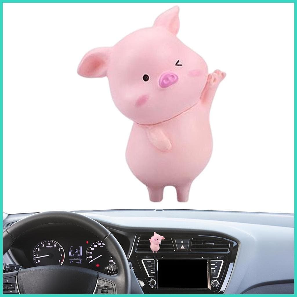 Purificadores De Ar Do Carro Clipes De Ventilação Em Forma De Porco Bonito Difusores De Aroma Relaxantes Para Eliminar O