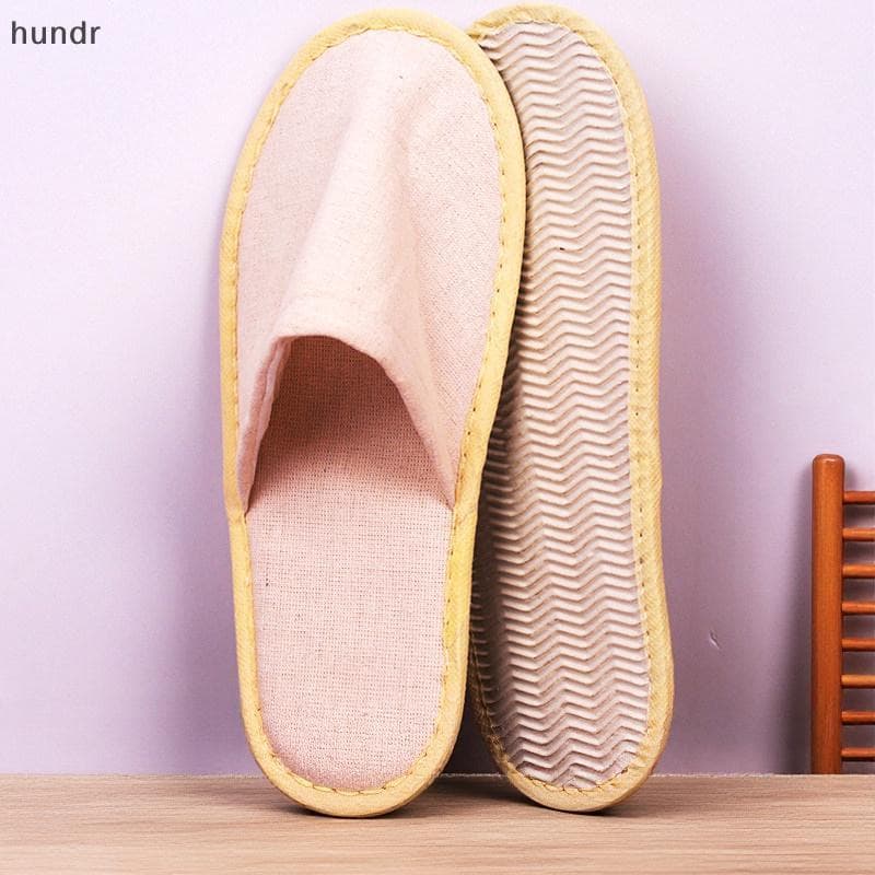 [hundr] Chinelos Descartáveis De EVA Leves Para Quarto De Hotel Soft Calçados Internos Antiderrapantes Casa De Hóspedes