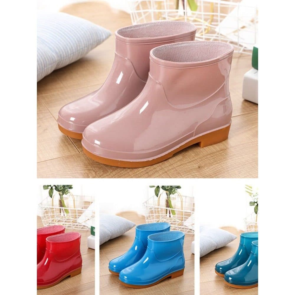 Botas de chuva senhoras estilo japonês 2022 novo estilo moda exterior usar sapatos de água capa de bota de chuva imperme
