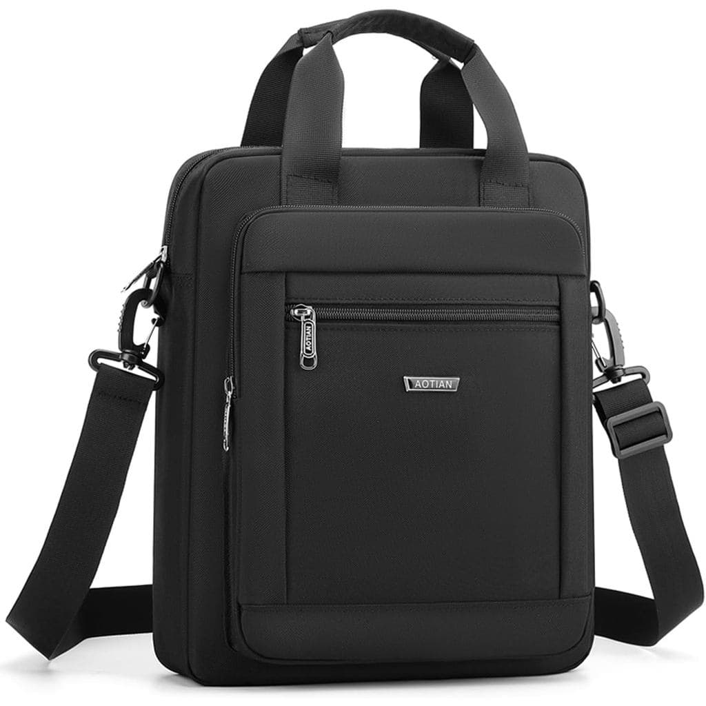 Bolsa Mensageiro Masculina zhongningyifeng, Bolsa para Laptop de 14 polegadas, Bolsa de Ombro Grande de Nylon, Impermeáv