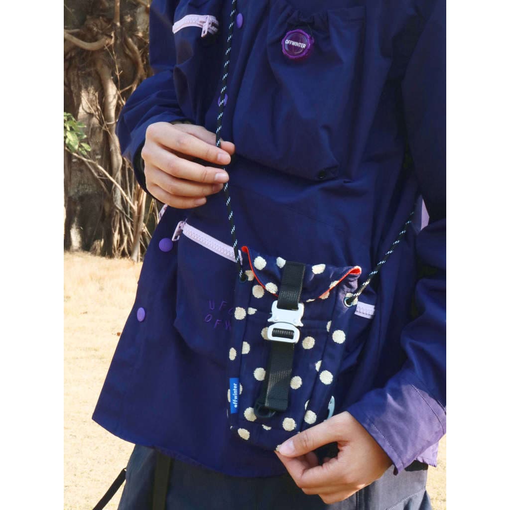 OFFWINTER Airline Series Dopamina Contraste Cor Crossbody Multifuncional Bolsa para Celular Leve Lazer Ao Ar Livre Homen