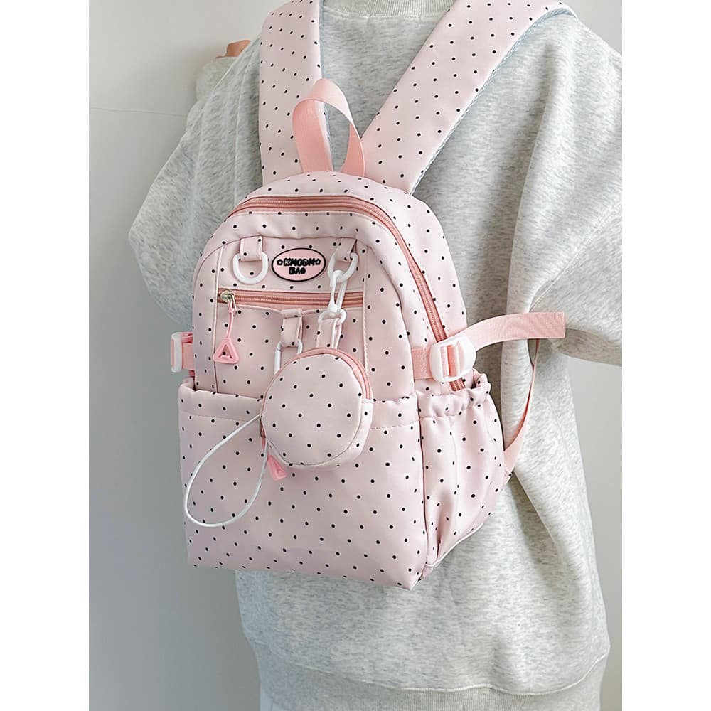 Mochila de estudante de escola primária de alto valor ins nicho não-colisão alça de ombro larga leve pequena mochila esc