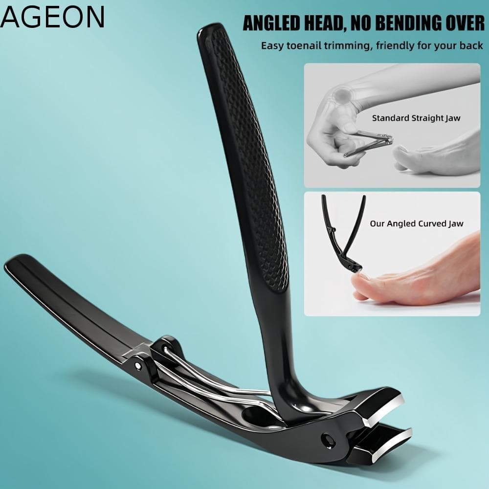 AGEON 1/3pcs Cortador De Unhas Especial Com Grande Abertura , Anti-Respingos Para Encravadas