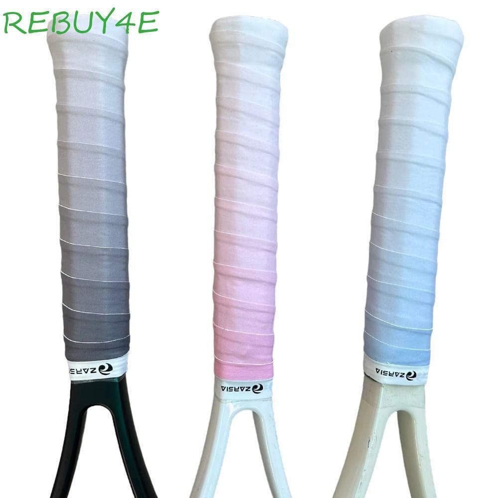 REBUY4E Overgrip De Tênis , Faixa De Suor Antiderrapante Para Badminton Com Impressão Gradiente , Fita Adesiva Aderência