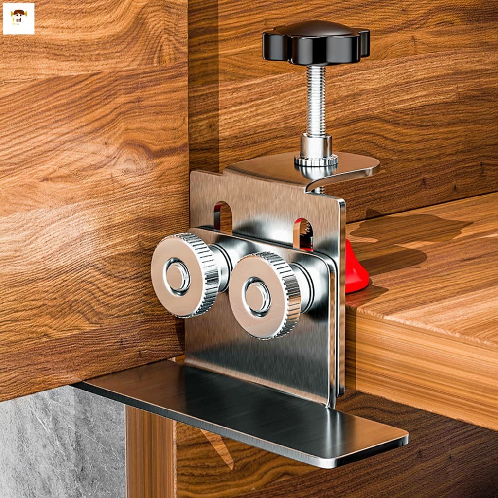 Posicionador De Instalação De Porta De Armário-Aperto Confortável De Rotação Suave Para Montagem Precisa