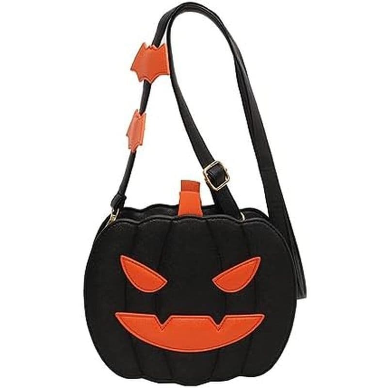 Bolsa Pequena De Abóbora Assustadora – Crossbody De Halloween Para Mulheres , Acessórios Elegantes E Divertidos