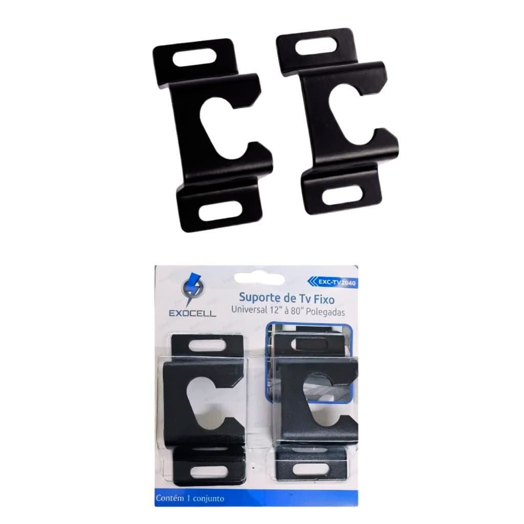 Suporte TV Universal 12 a 80 Pol Seguro Até 60kg