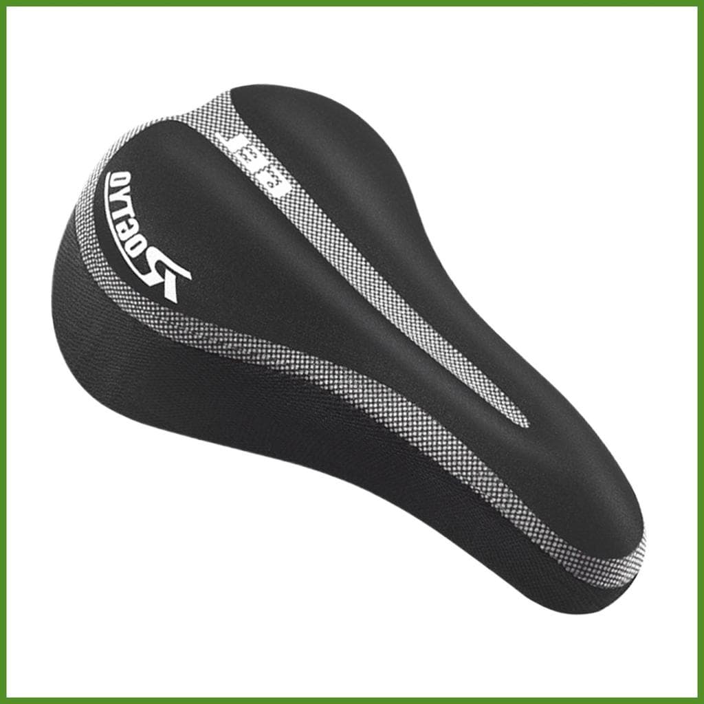Almofada De Assento De Ciclismo De Silicone Capa Bicicleta Acolchoada Confortável Peça De Reposição Macia À Prova D'água