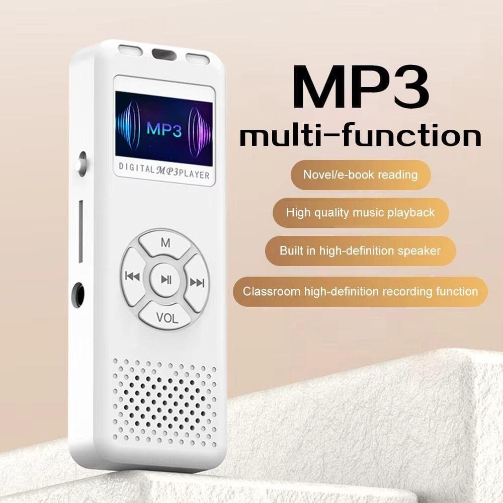 FALLFORBEAUTYEJ MP3 De Estudante , Reprodutor De Música Tira Longa De Alta Capacidade , Mini Com Alto-Falante Embutido