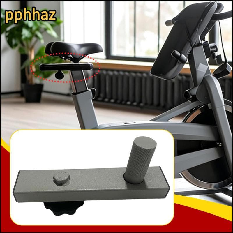[pphhaz] Bloco De Ajuste De Assento De Bicicleta Ergométrica Equipamento De Fixação De Substituição Direta Cinza