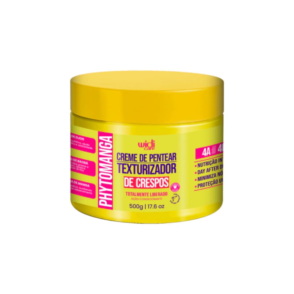 Phytomanga Creme De Pentear Texturizador De Crespos 500g - Widi Care