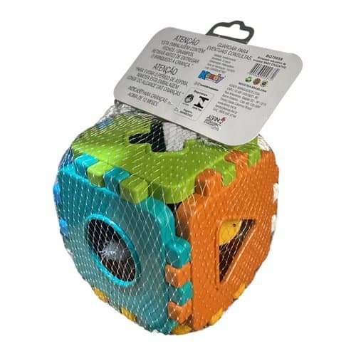 Brinquedo Educativo Infantil Montessori Peças Encaixe Colorido Desenvolvimento Motor Criativo