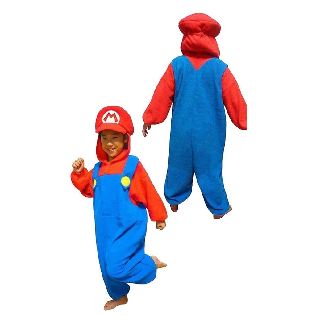 Promoção de Macacão Infantil Mario Kigurumi Nintendo Super Mario