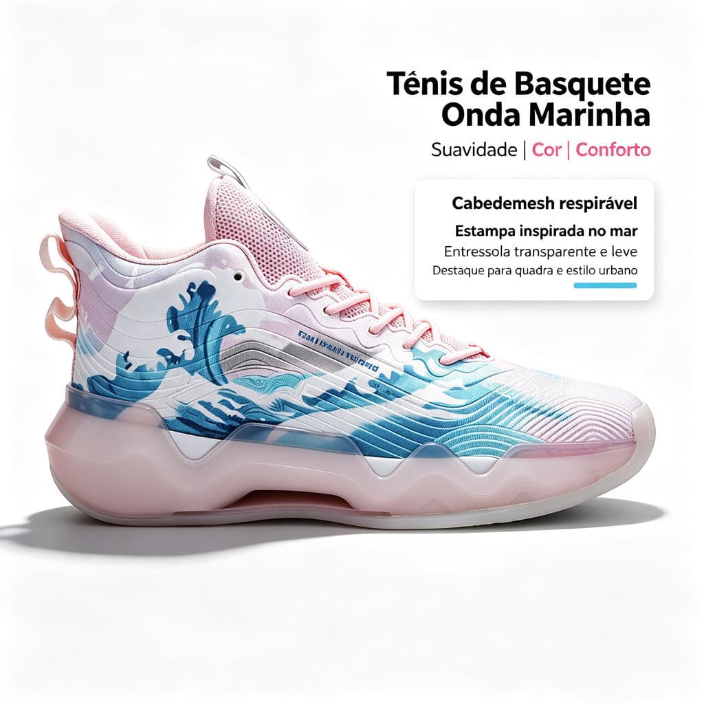 Tênis Leves de Cano Alto – Perfeitos para Basquete, Vôlei e Corrida |     Masculine Feminine