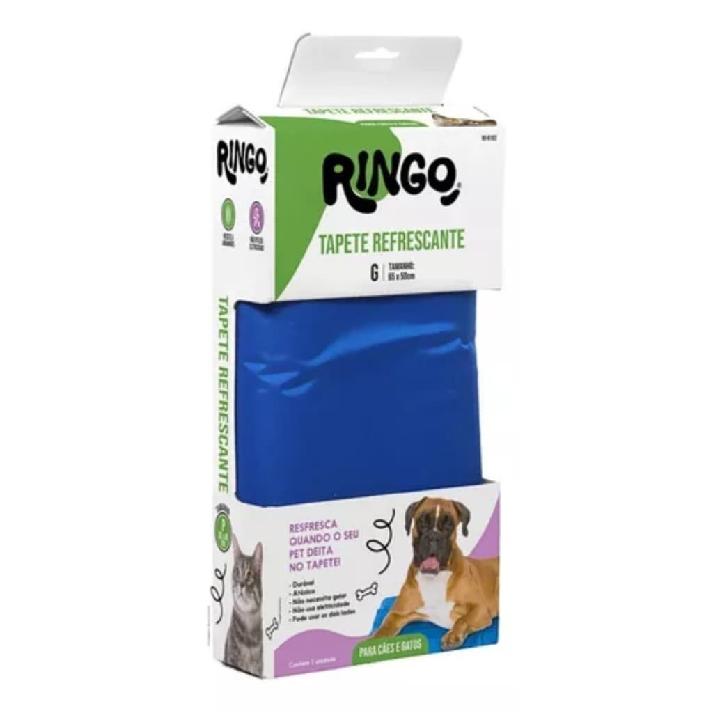 ETILUX RINGO TAPETE GELADO REFRESCANTE PARA CAES E GATOS 65X50CM