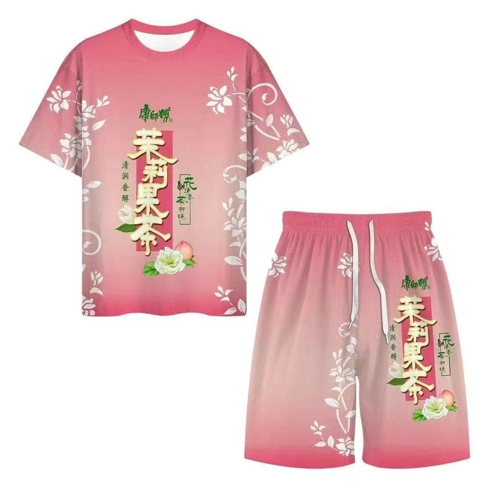 Diversão Spoof gelo preto chá prisão grande Kobe impresso camiseta em torno do pescoço verão bidimensional Premium mascu
