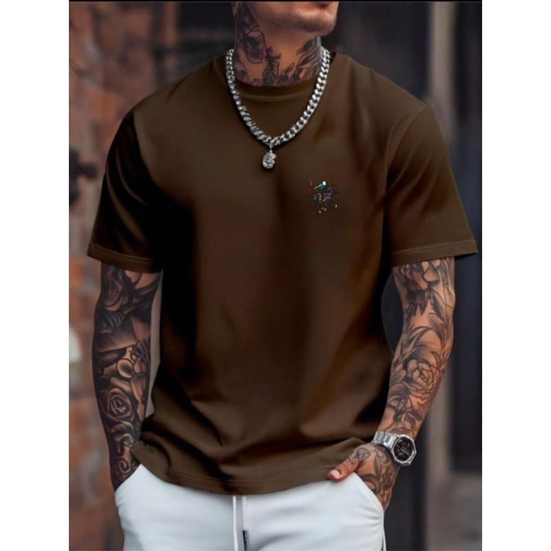 Camiseta Masculina Blusa Algodão Malha Importada Camisa Lançamento Confortavel