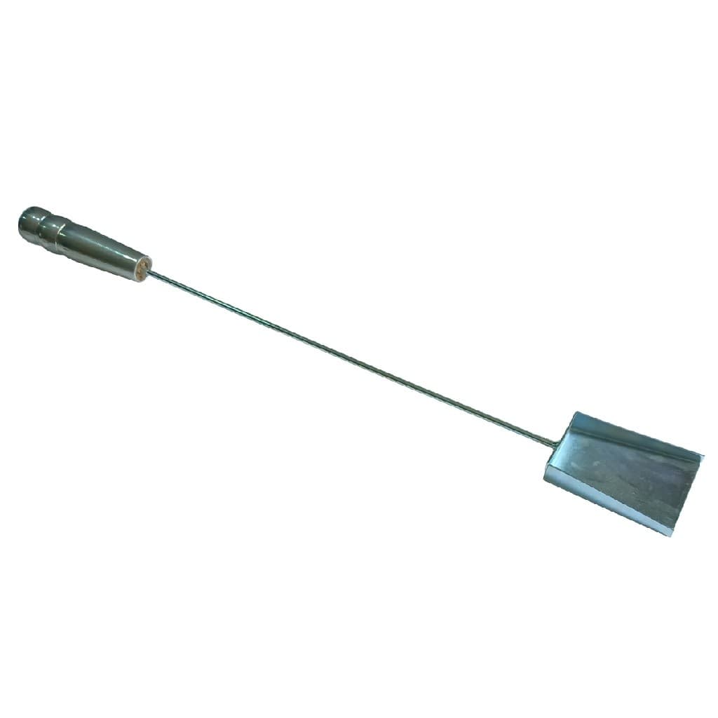 Pá de Limpeza para Churrasqueira Cabo Alumínio 59 cm Aço Resistente