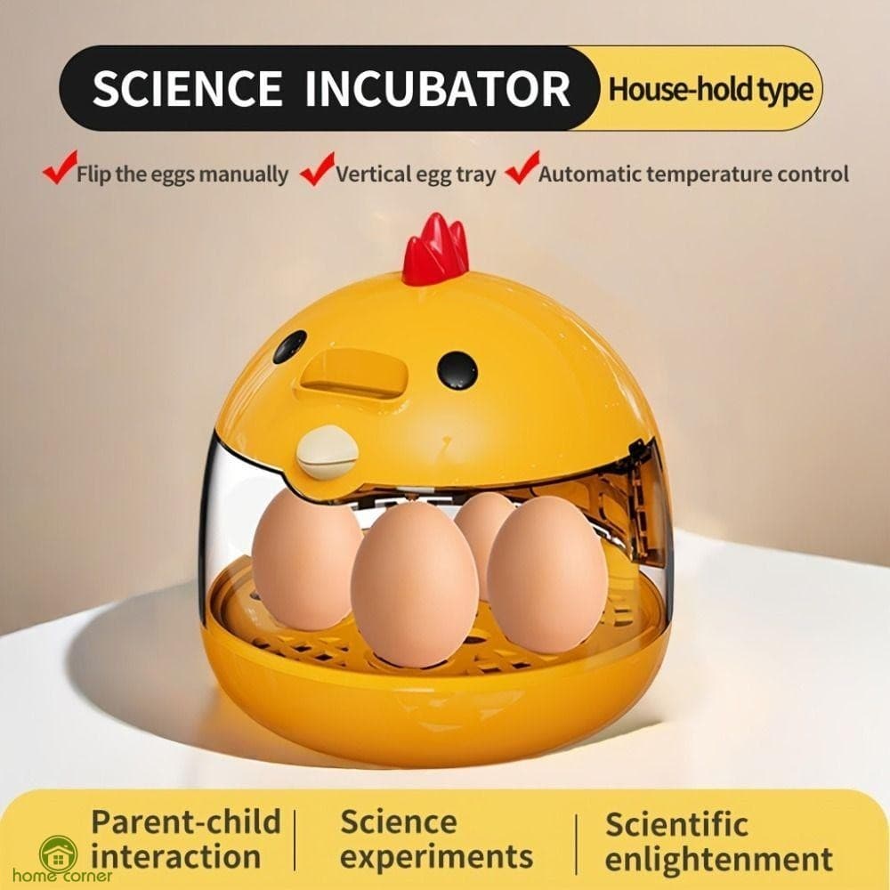 Mini Incubadora Inteligente De Ovos-Automática De Baixo Ruído Com Controle De Temperatura