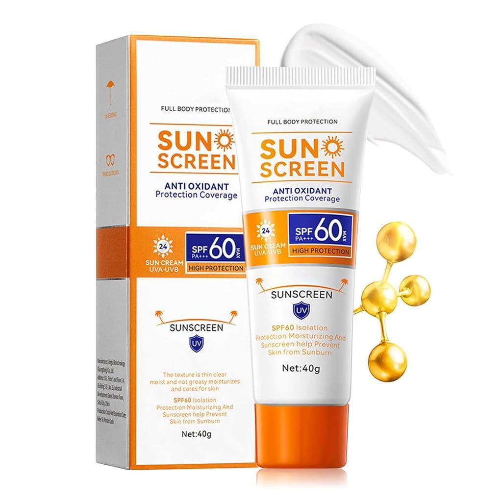 Protetor solar facial FPS 60+ PA+++, protetor solar facial hidratante, protetor solar facial hidratante com cor, refresc