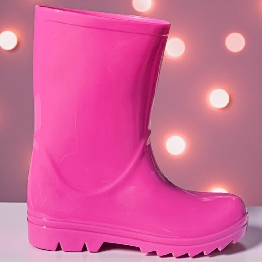 Galocha infantil Unissex Botinha de Chuva Cano Longo Meninos e Meninas Kids Envio Imediato