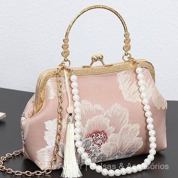 Bolsa Retrô de Novo Estilo Chinês, Cheongsam Requintado, Hanfu de Alta Qualidade, Bolsa de Ombro Elegante QY02