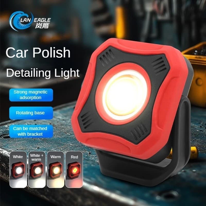 Reparação De Carro Luz De Trabalho Cob Automóveis Holofote Especial Forte Ferramenta De Sucção Magnética Portátil Anti-Q