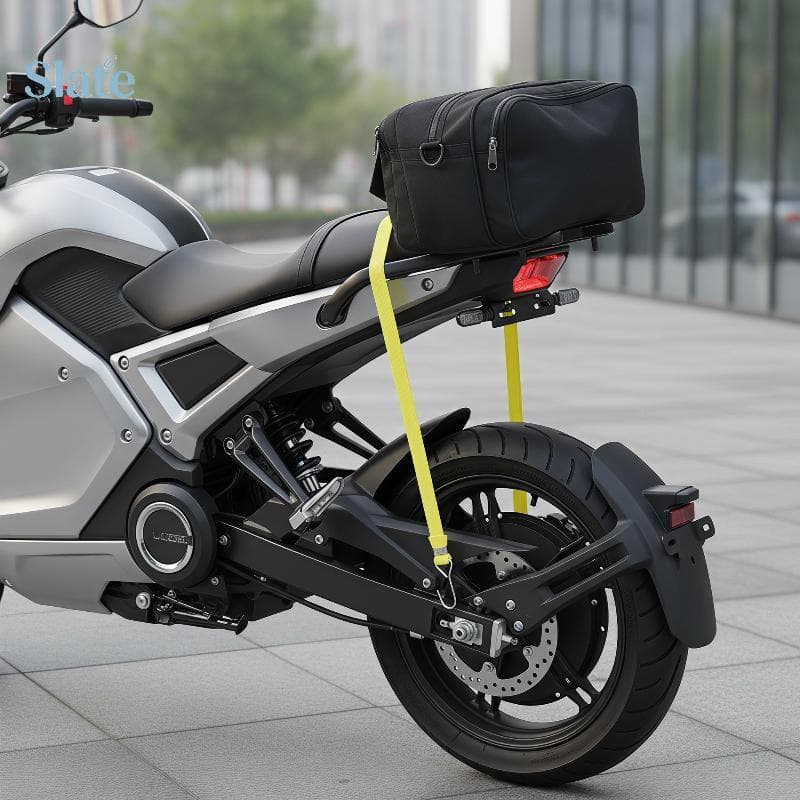 Slate Durável Elástico Motocicleta Carga Amarrar Cintas 1M-2M Ajustável Ganchos De Metal Bungee Cabos Para Bicicleta Via