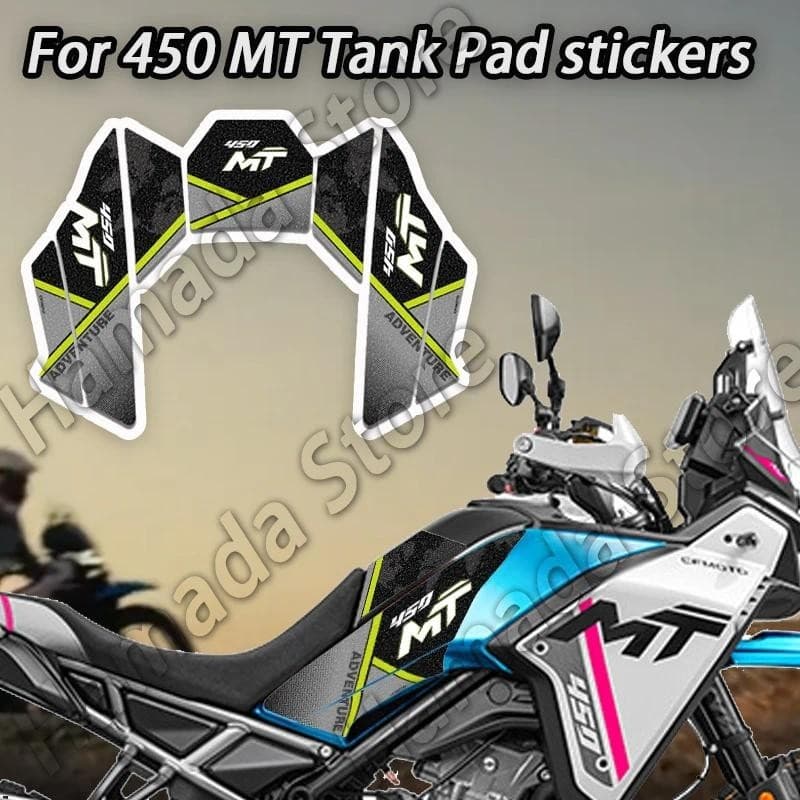 Para CFMOTO 450MT 450 MT 3M Protetor De Almofada De Tanque De Motocicleta Fosco Adesivo Decalques Acessórios