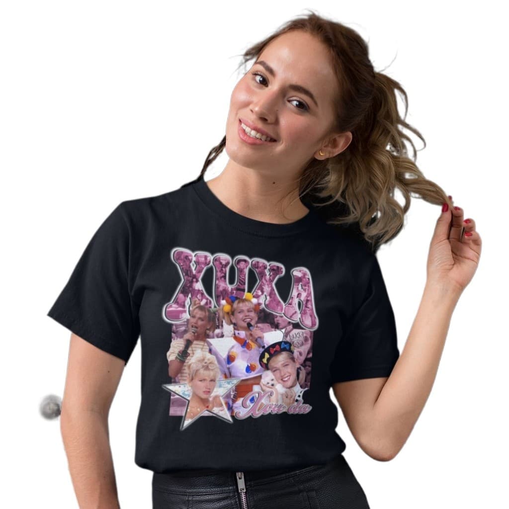 Camiseta Xou Da Xuxa Meneghel Vintage Show Retro Nostalgia