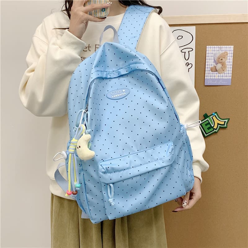 Mochila feminina Campus júnior estudantes do ensino médio mochila de grande capacidade All-match simples mochila de estu