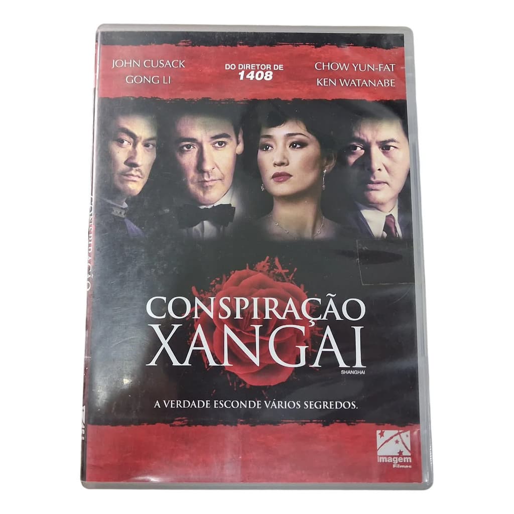 Dvd - Conspiração Xangai - Semi Novo - Original