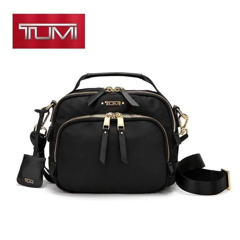 D2d3tumi TUMI Voyageur Series Bolsa Transversal Feminina de Nylon Leve e Simples 196308