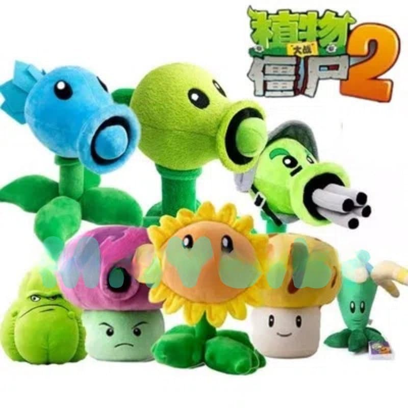 Plantas VS . ZOMBIES Bonecas De Pelúcia Macia Crianças De Brinquedo