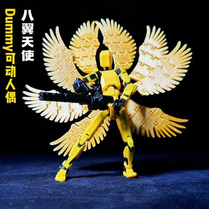 Novo estilo impressão 3D quarta geração manequim sorte 13 bonecas Multi-articular móvel feito à mão montagem brinquedos