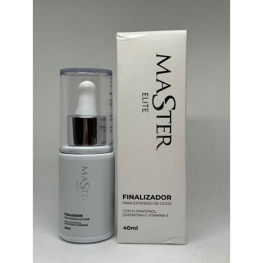 Master Elite Finalizador 40ml Para Alongamento De Cílios