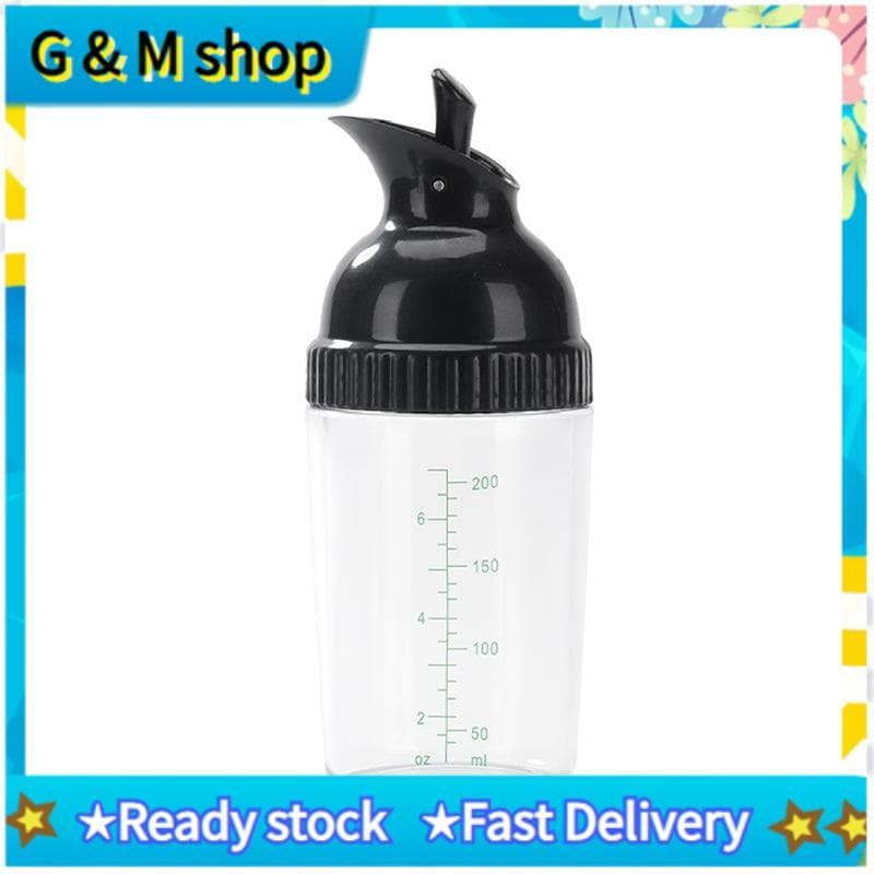 Fácil Apertos Salada Molho Shaker Dispensador Recipiente À Prova De Vazamento Garrafa Universal Molhos Misturador Com Es