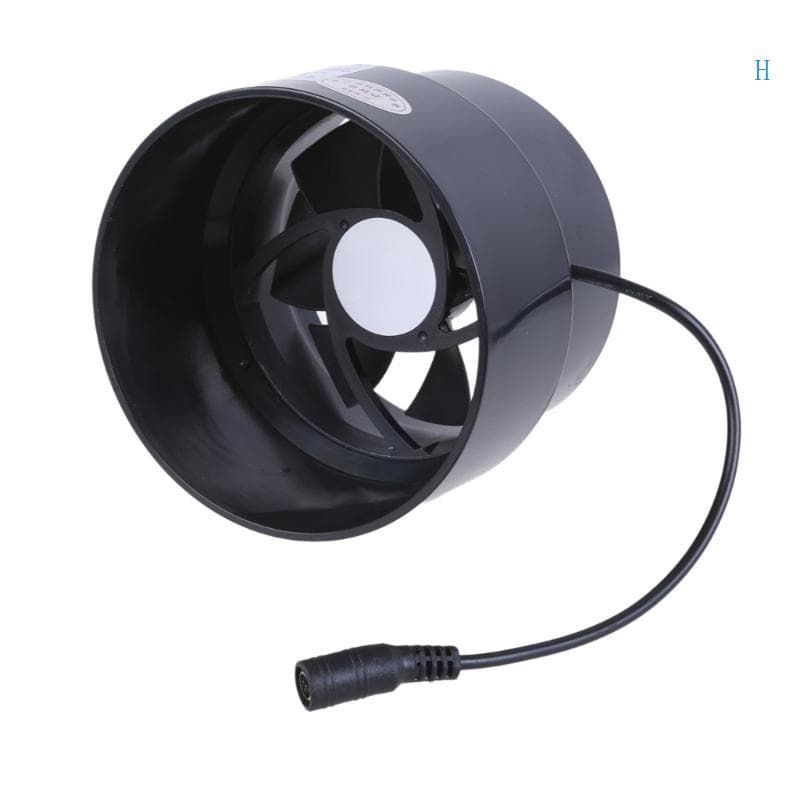 H Quiet 97mm Marine Bilge 12V Ventilador Linha Ventilação Para Iate Circulação Ar Eficiente Baixo Consumo