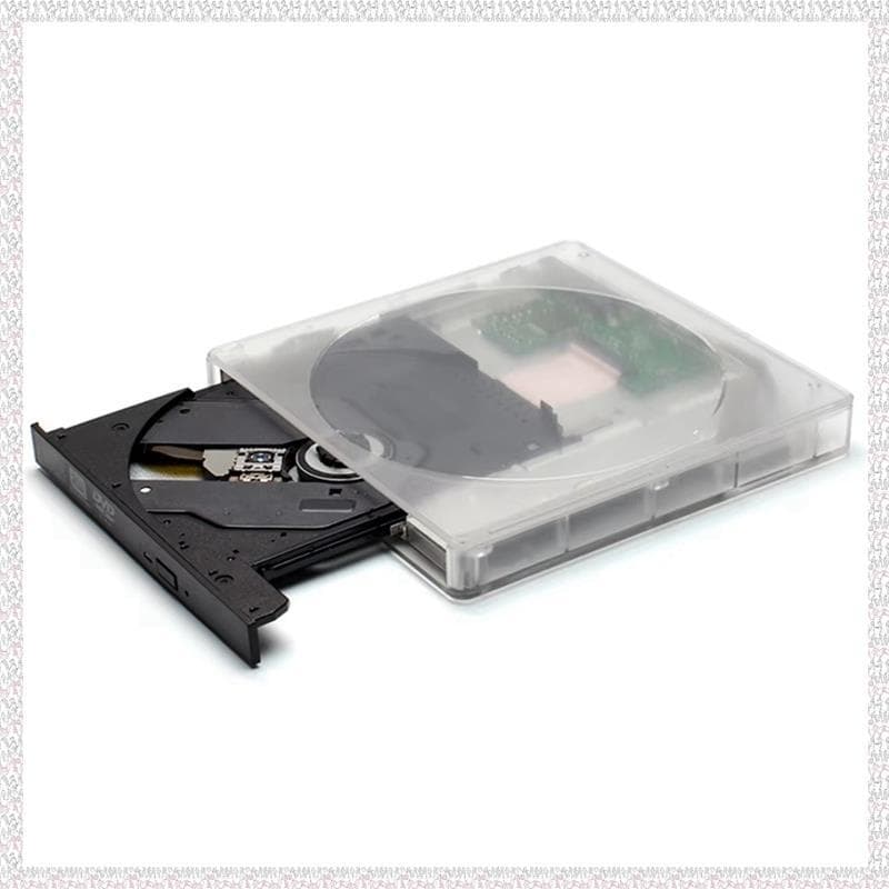 (Otgl) Gravador De CD/DVD Portátil Ultrafino USB 3.0 Tipo-C Drive Rom Leitor Óptico Com Cancelamento De Ruído Externo Dr