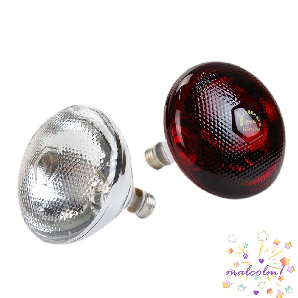 MALCOLM1 Lâmpada De Reprodução Preservação De Calor E27 100/150/200/250W Ampla Aplicação Chocadeira Para Animais De Esti