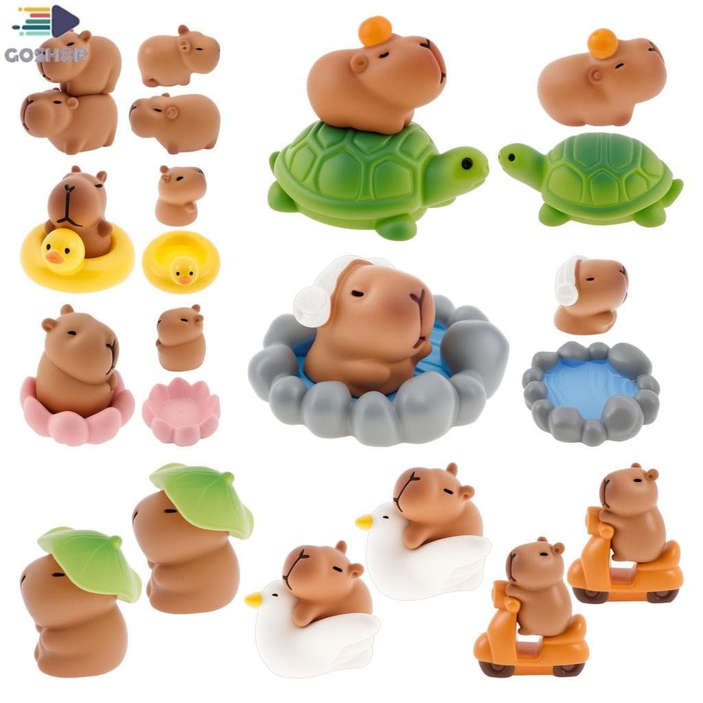 26 Pçs Mini Capivara Estatueta Animal Em Miniatura Para Jardim De Fadas Bolo Topper Musgo Paisagem Decoração Shopbc5871