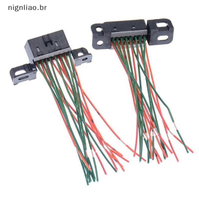 nignliao 16 Pinos Detecção De Computador Do Carro Conector Universal Cabo De Linha Principal De Extensão Fêmea Obd 2 Ada