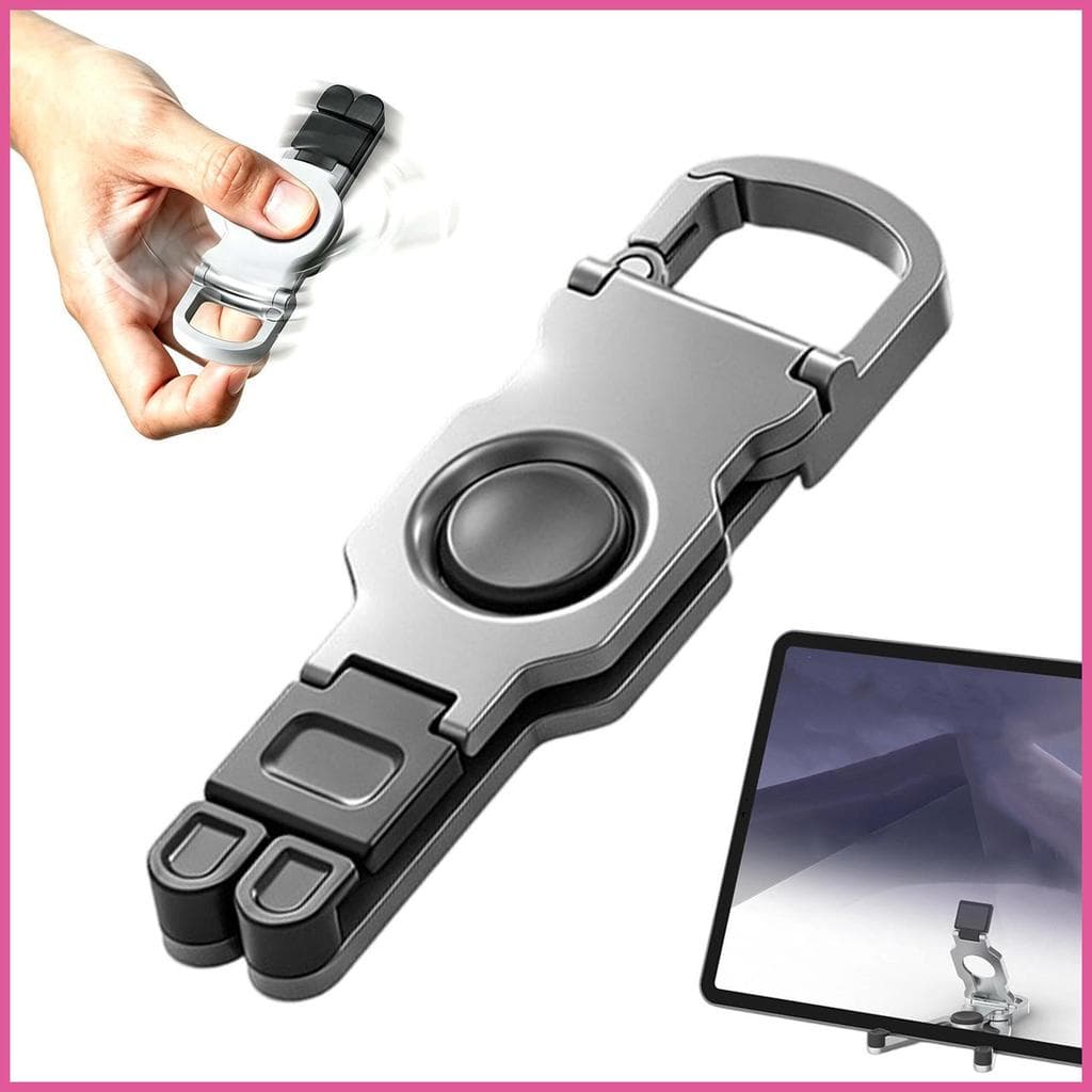 Suporte De Telefone De Mesa Ponta Do Dedo Liga Rotativa Berço Chaveiro Desktop Celular Para Escritórios openalbr