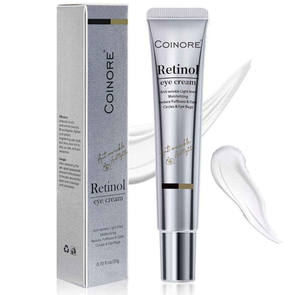 Creme para Olhos com Retinol - Creme para Homens e Mulheres, para Olheiras, Inchaço e Rugas, Creme Anti-Envelhecimento p