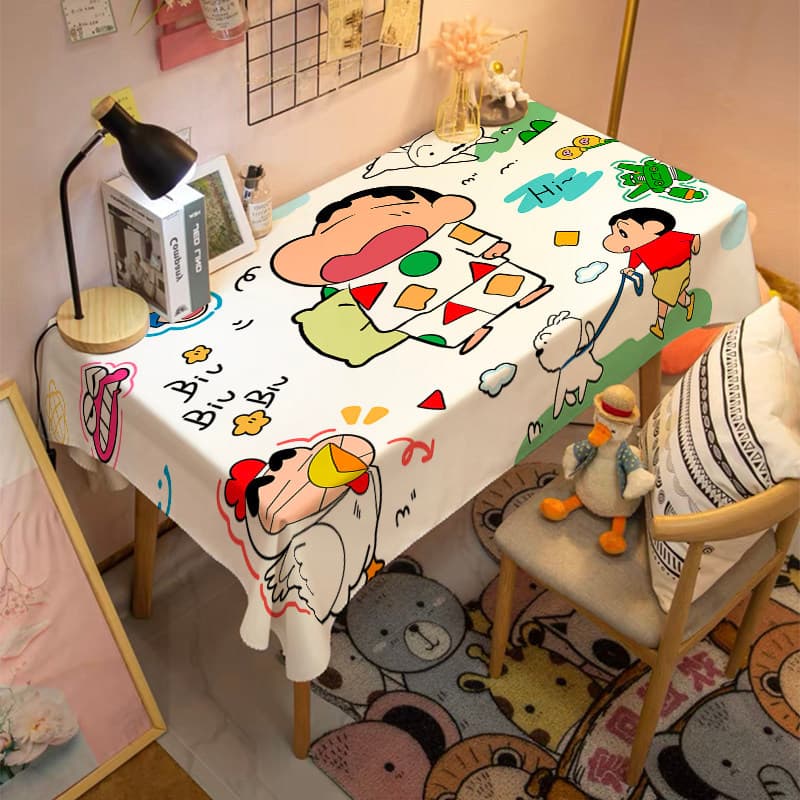 SPBYYHM0801 Toalha de mesa de mercadoria de animação de desenho animado Dormitório Mesa de decoração Pano Toalha de mesa