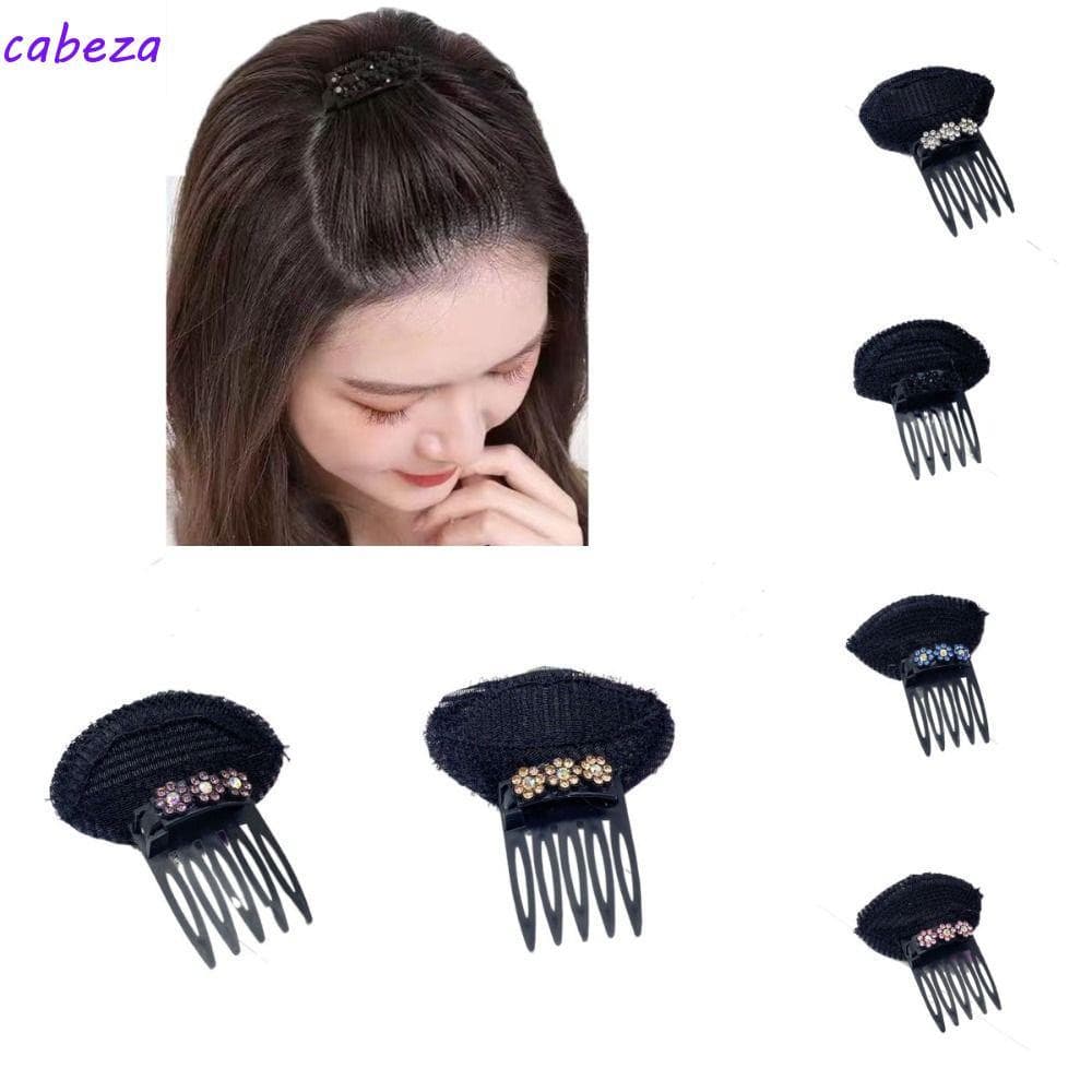 Almofada De Cabeça De Cabelo Folhada CABEZA , Ferramenta De Estilo DIY De Flor Invisível , Acessórios