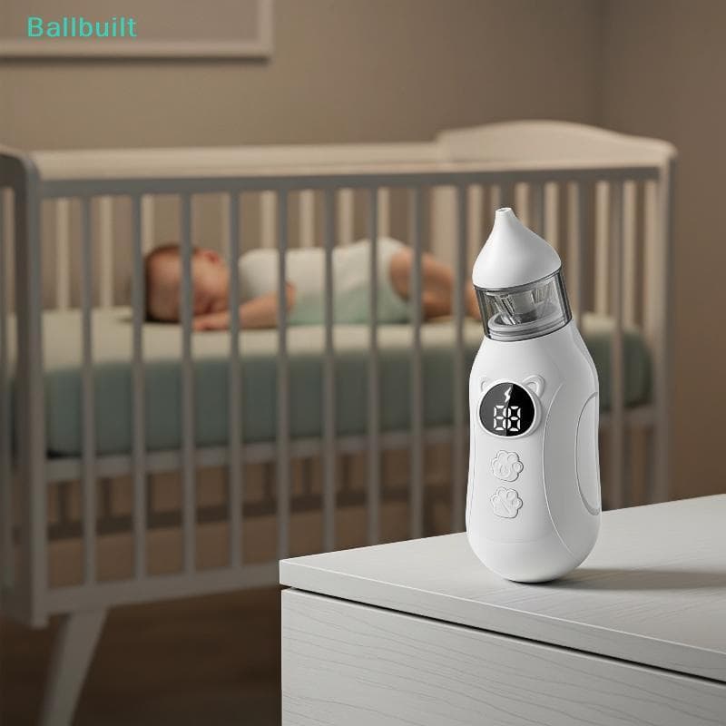 [BLU] Aspirador Nasal Elétrico Para Bebê Recarregável De Baixo Ruído 9 Níveis De Sucção Portátil Viagens De Crianças Alí