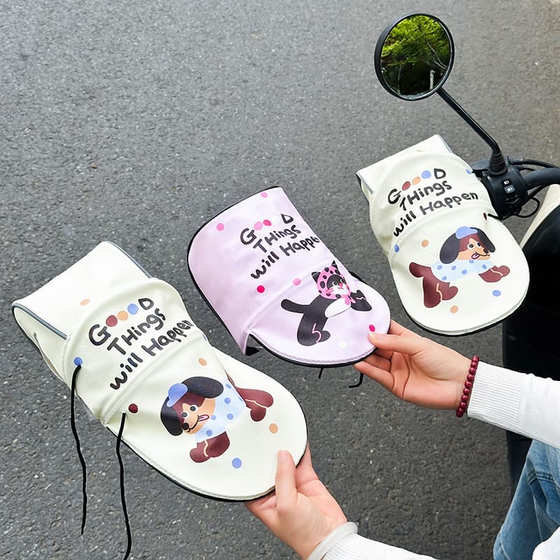 Luvas protetoras solares estendidas para carro elétrico, bateria de verão, carro, à prova de ultravioleta, à prova d'águ